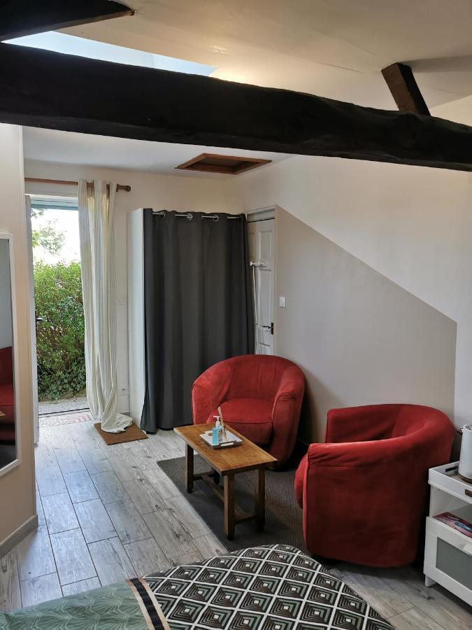 La Chambre De La Pomerie Chiché Buitenkant foto